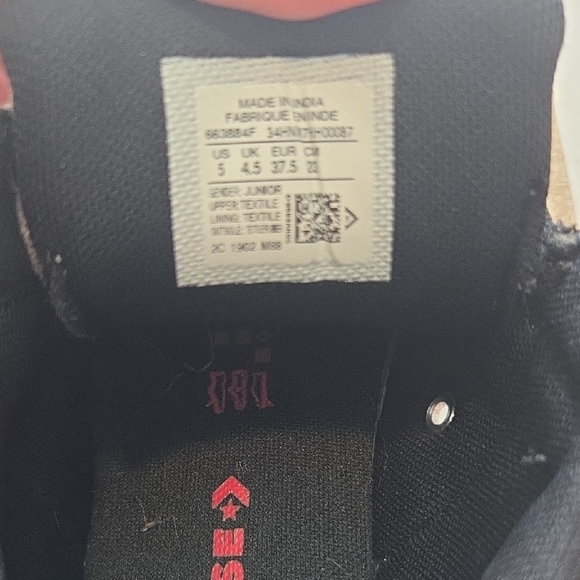 Converse Black and Gray High-Tops - Picture 4 of 4